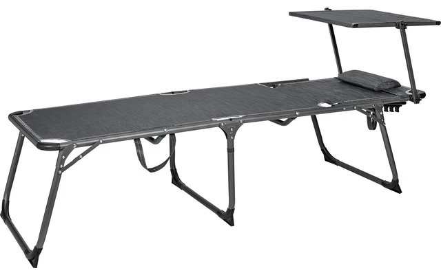 Berger Slimline Dreibein Sonnenliege Anthrazit – Bild 5