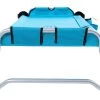 Disc-O-Bed Kid-O-Bed Einzelbett Runder Rahmen Ohne Seitentasche - Blau