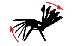 Crespo AA-234 Air Elite Sonnenliege