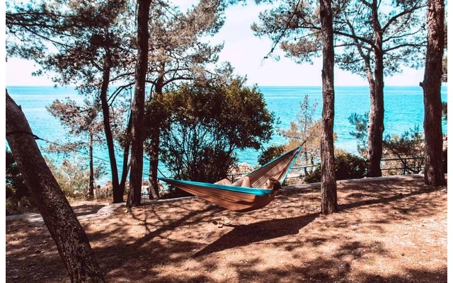 Amazonas Hängematte Silk Traveller XL Mountain – Bild 4