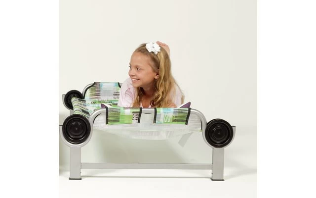 Disc-O-Bed Kid-O-Bed Mit Geradem Rahmen, Ohne Seitentasche, Blau – Bild 7