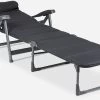Crespo Lounger Air Deluxe Sonnenliege Schwarz