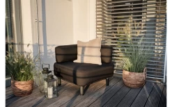 One Bar Element 1 L-Rückenlehnenbezug Dark Grey