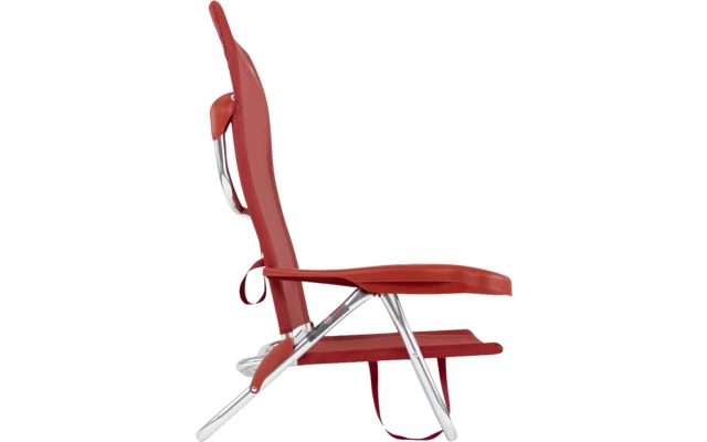Crespo AL/221-M Beach Chair Strandstuhl Rot – Bild 2