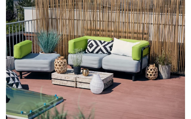 One Bar Element 2 I-Rückenlehnenbezug Oceana Blue – Bild 2